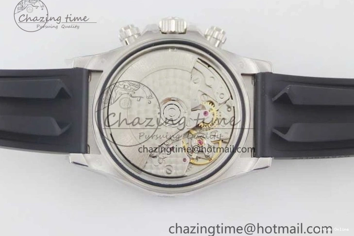 0129 Refined Daytona 116519 SS TWF 1:1 Best Edition 904L Steel Black Dial on Oysterflex Strap A 2409